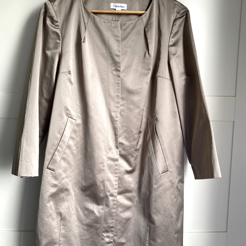 Calvin Klein large long jacket